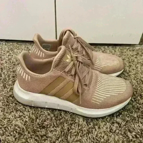 adidas Shoes - Adidas’s pale pink tennis shoes sneakers